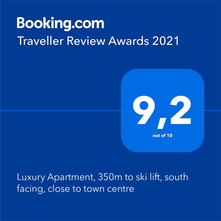 Luxury Apartment, 350M To Ski Lift, South Facing, Close To Town Centre 莫尔济讷 外观 照片
